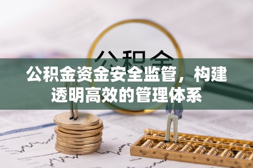 钦南公积金资金安全监管，构建透明高效的管理体系